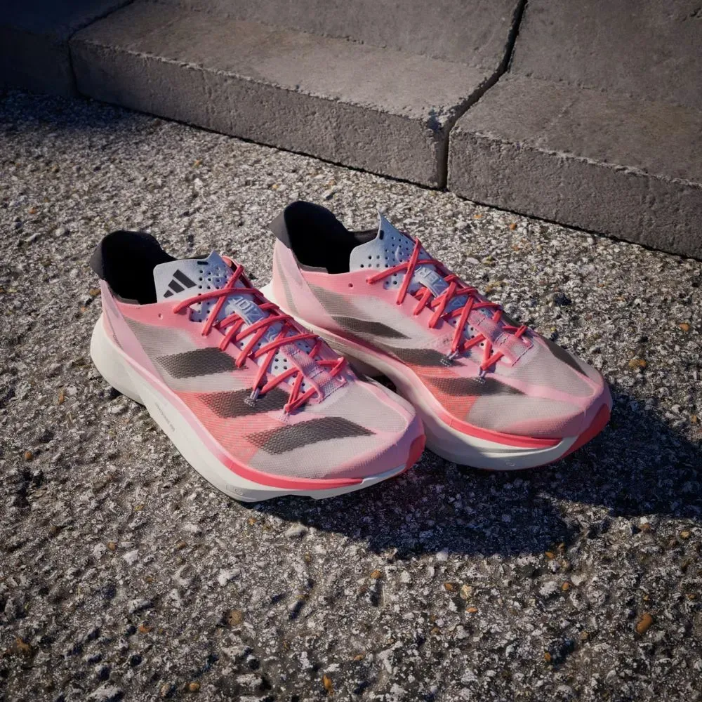 adidas Adizero Adios Pro 3 Pink Spark Aurora Met. Sandy Pink - Droper