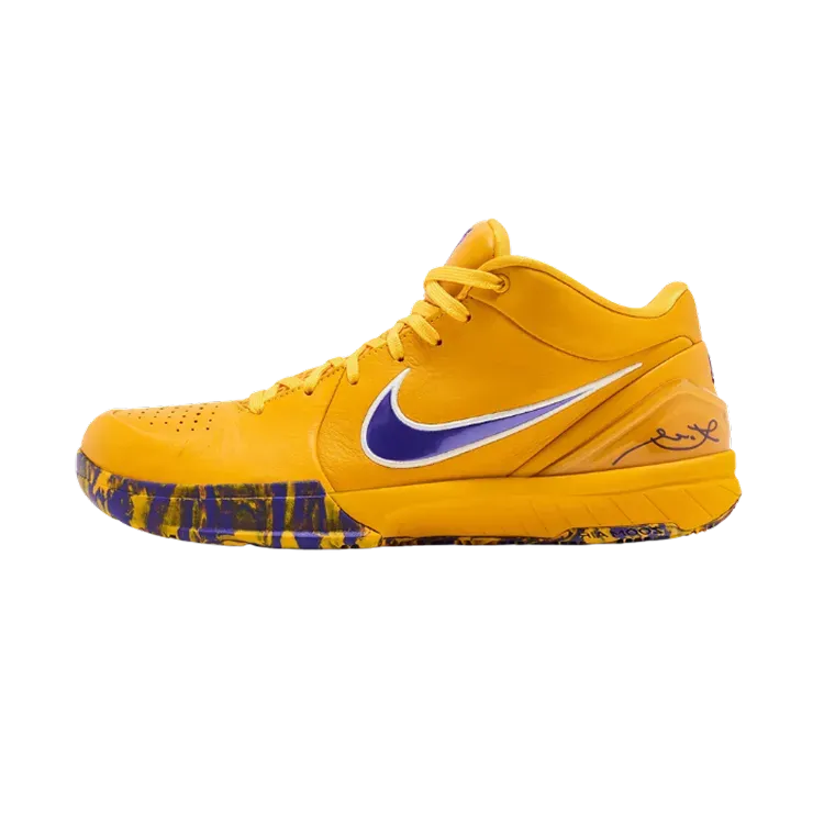 Nike Zoom Kobe 4 Protro Draft Day Pack Lakers University Gold