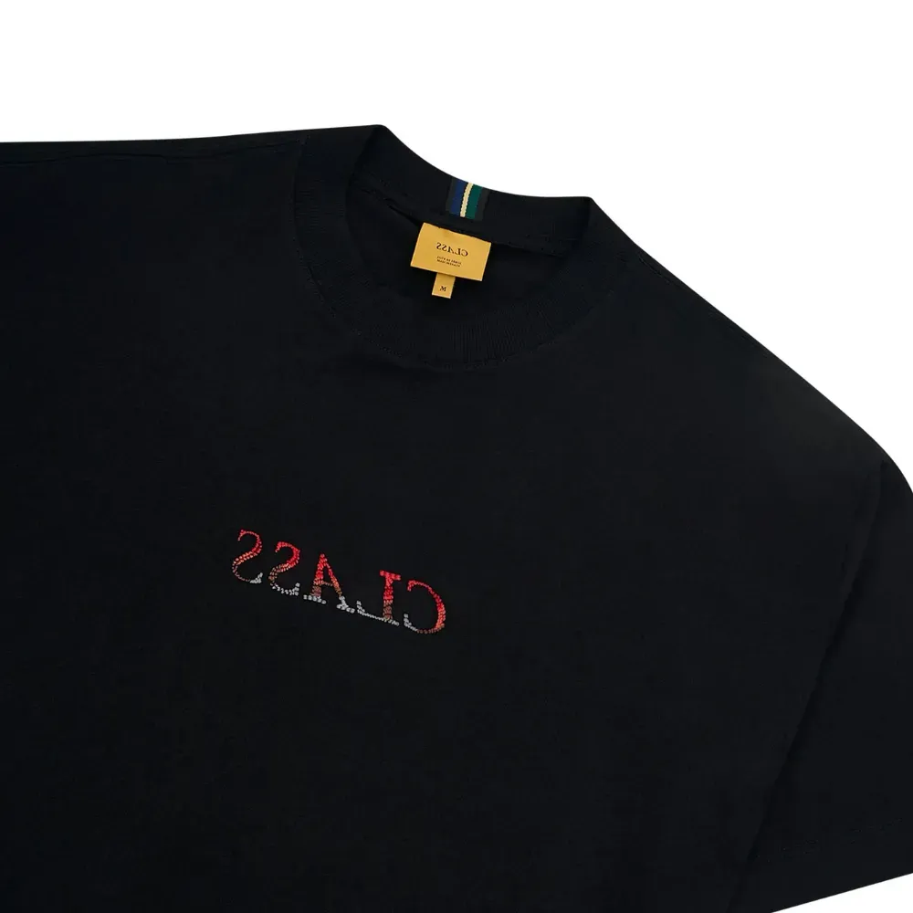 Camiseta Class Inverso Holistic Black Red foto 1