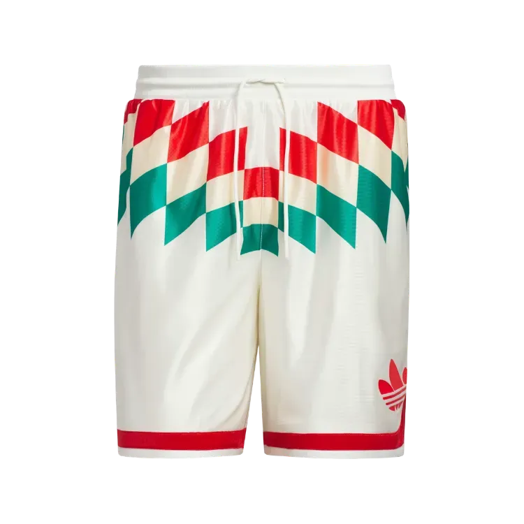 Shorts adidas Originals Basketball Diamond Pack Off White Collegiate Red