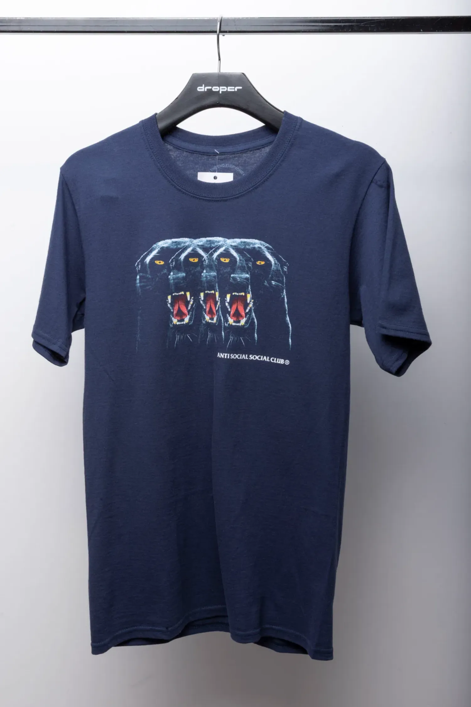 Camiseta Anti Social Social Club Torn Apart Navy