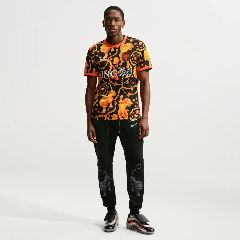 Nike x Patta X2 World Cup Academy Tシャツ Holanda x Patta x Nike Camiseta Dri-FIT Academy Pro Pré-Jogo