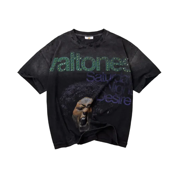 Camiseta Vale Lives Forever Bling Black
