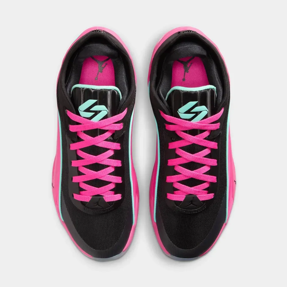 Air Jordan Luka 5 Laser Fuchsia Black Bleached Turquoise foto 2