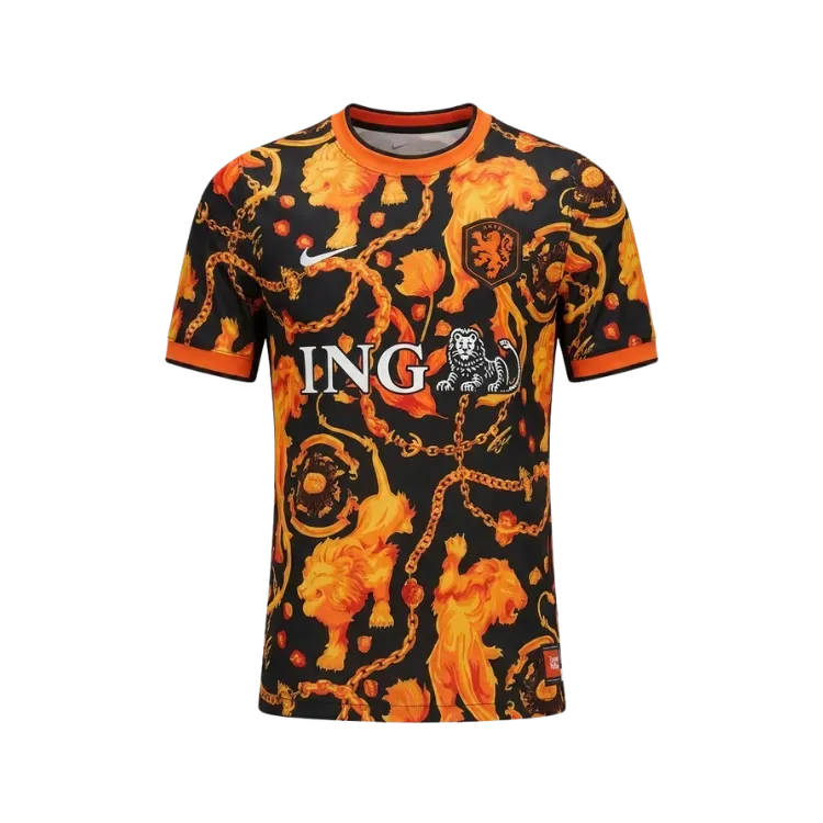 Netherlands x Patta x Nike Camiseta Academy Pro Junior Orange - Droper