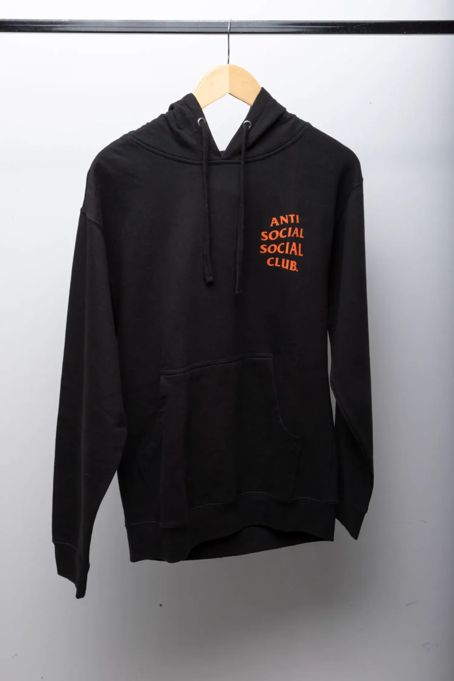 Moletom Anti Social Social Club Mind Games Black Orange