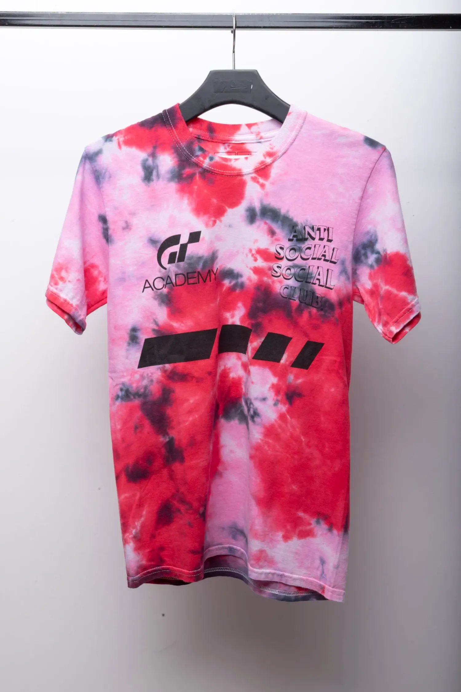Gran Turismo x Anti Social Social Club Camiseta Tie-Dye Red