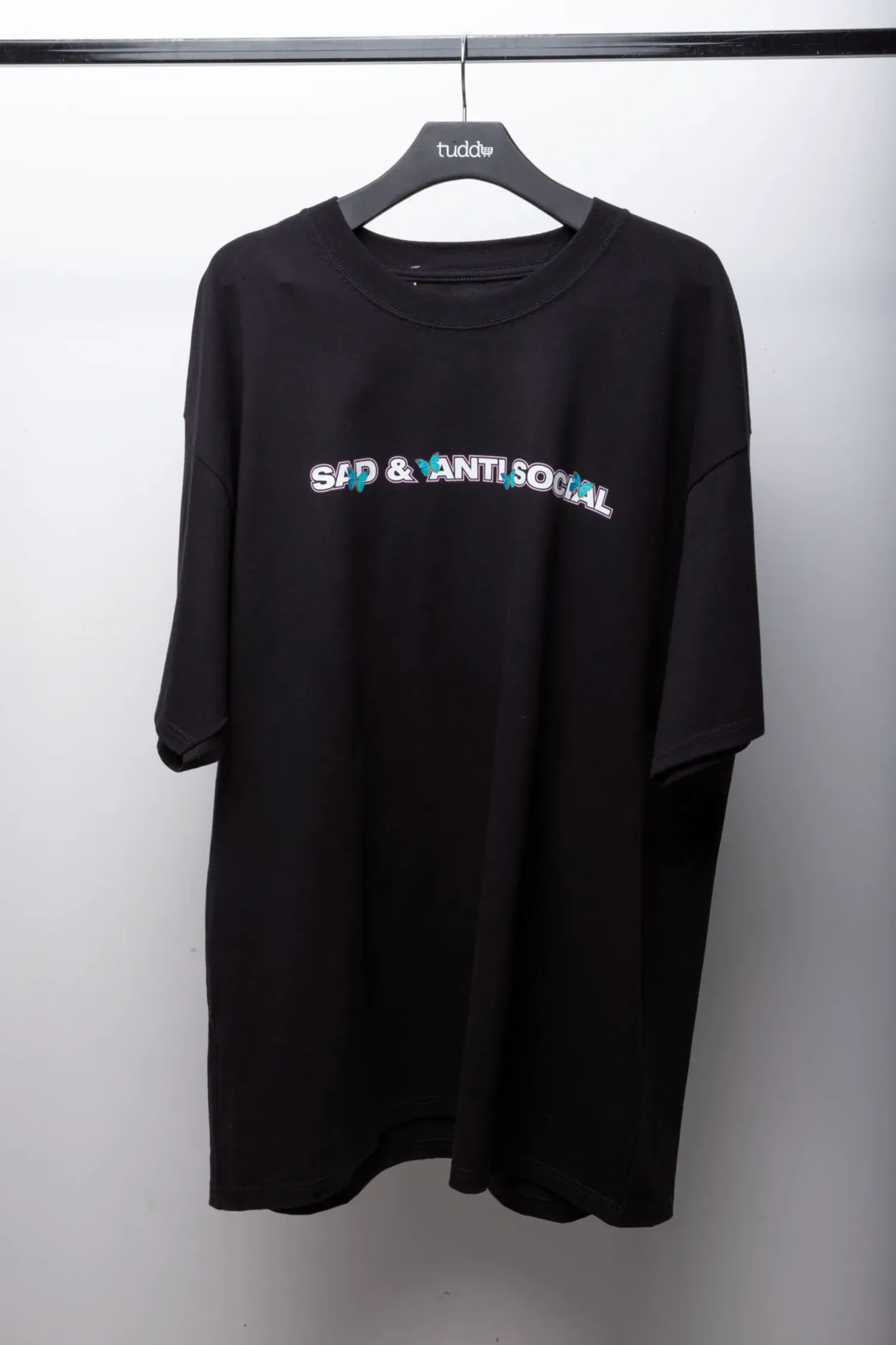 SADBOYZ x Anti Social Social Club Camiseta AntiSocial Black