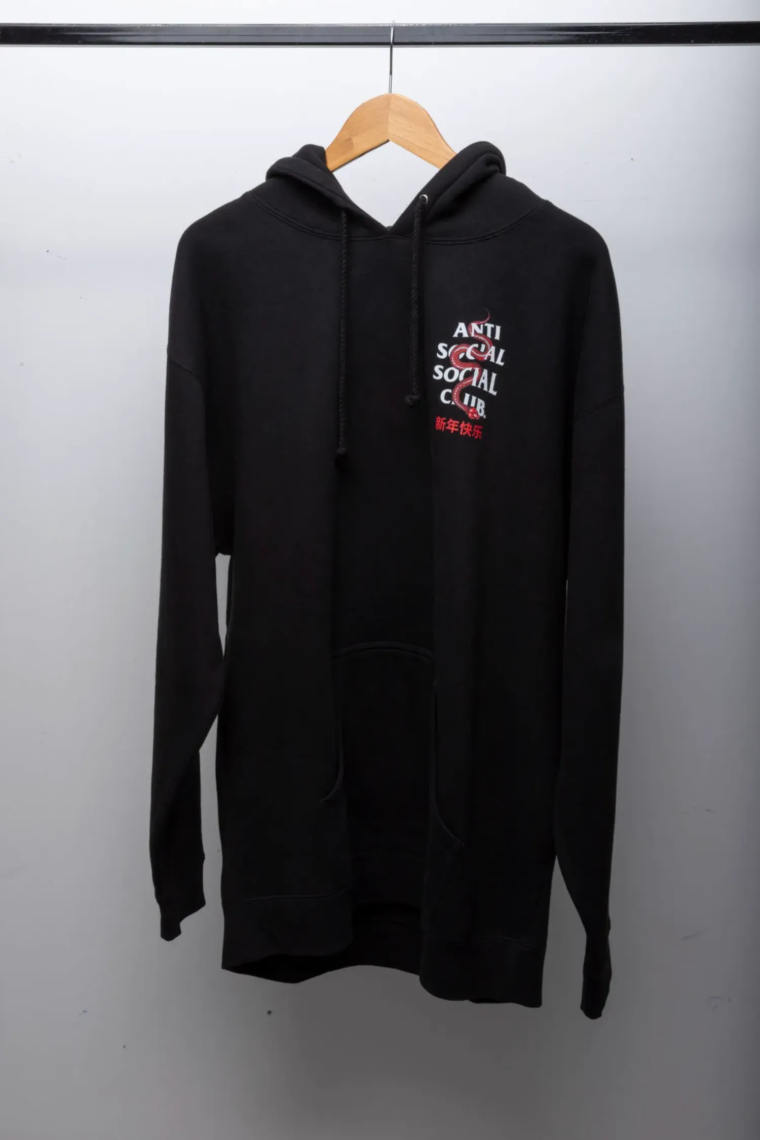 Moletom Anti Social Social Club Wisdom Black