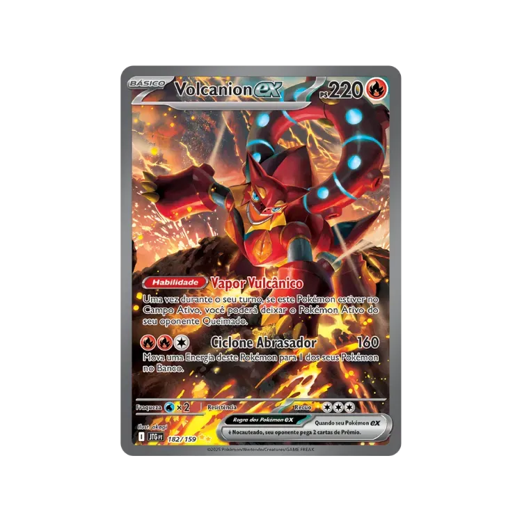 Volcanion ex (182/159) Amigos de Jornada Pokémon TCG - Droper