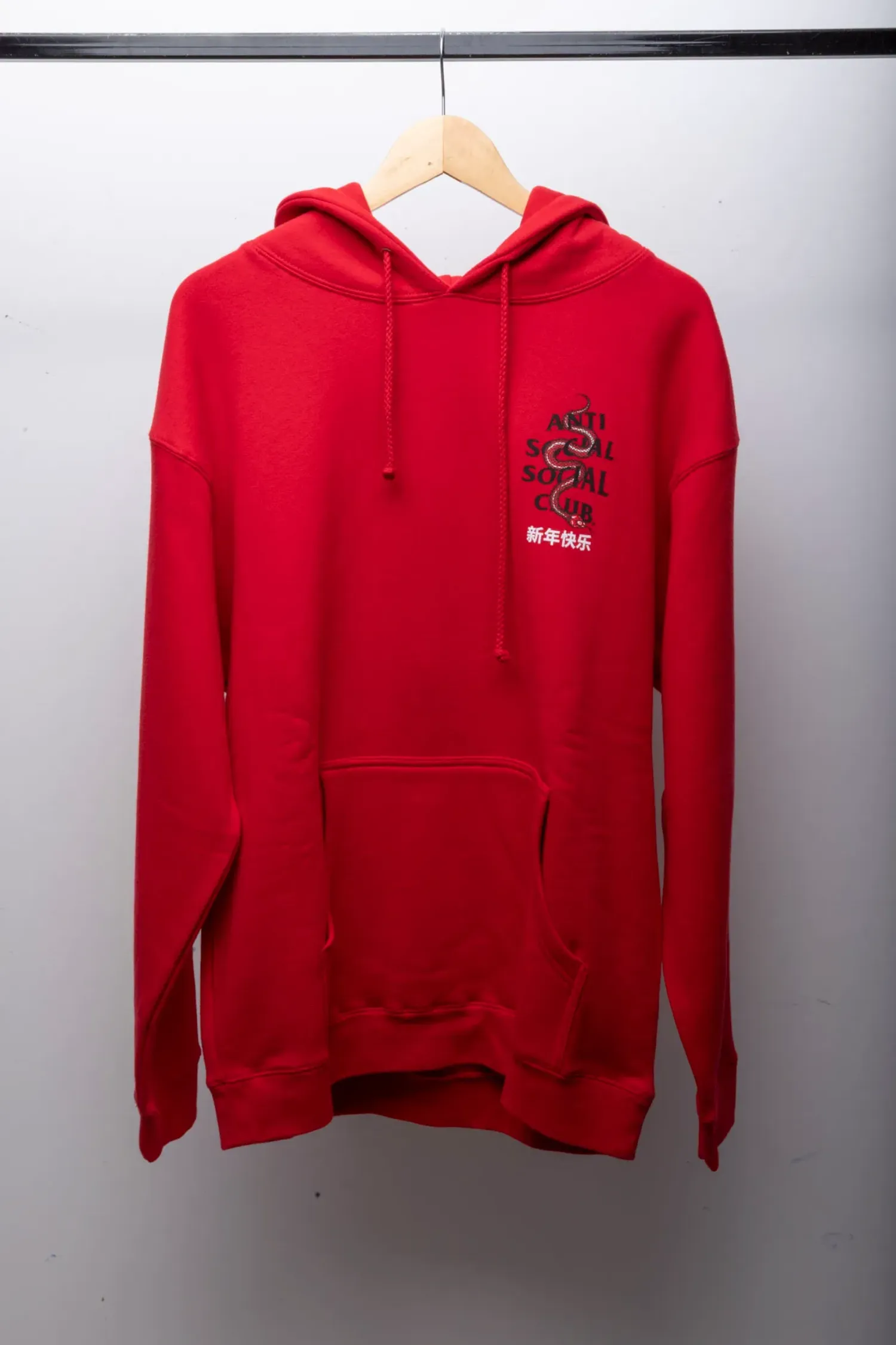 Moletom Anti Social Social Club Wisdom Red