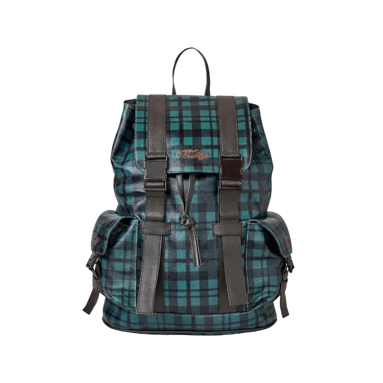 Mochila Vale Lives Forever Tactician Plaid Teal