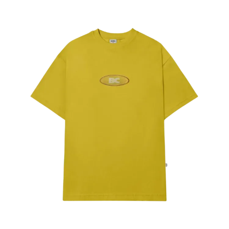 Camisa Barra Crew Goods Logo Puffer Amarela