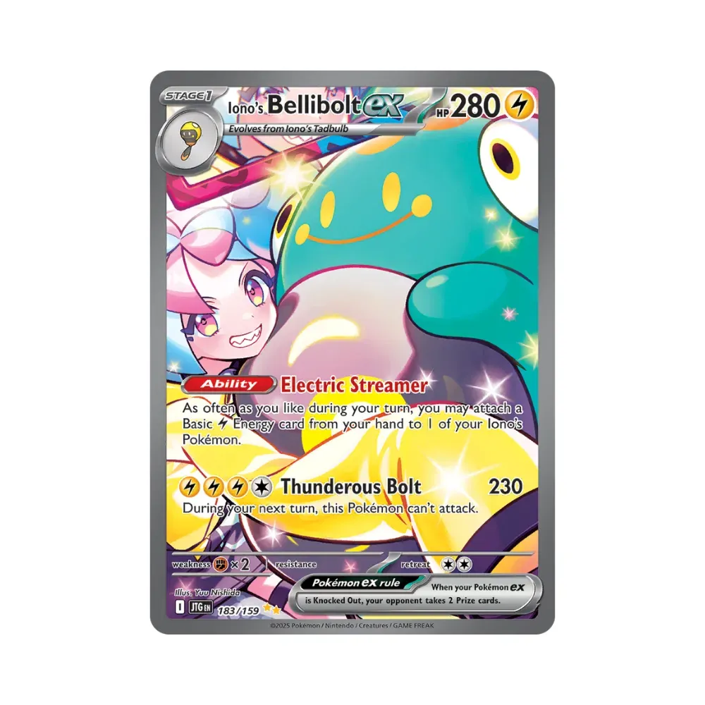 Bellibolt ex da Kissera (183/159) Amigos de Jornada Pokémon TCG