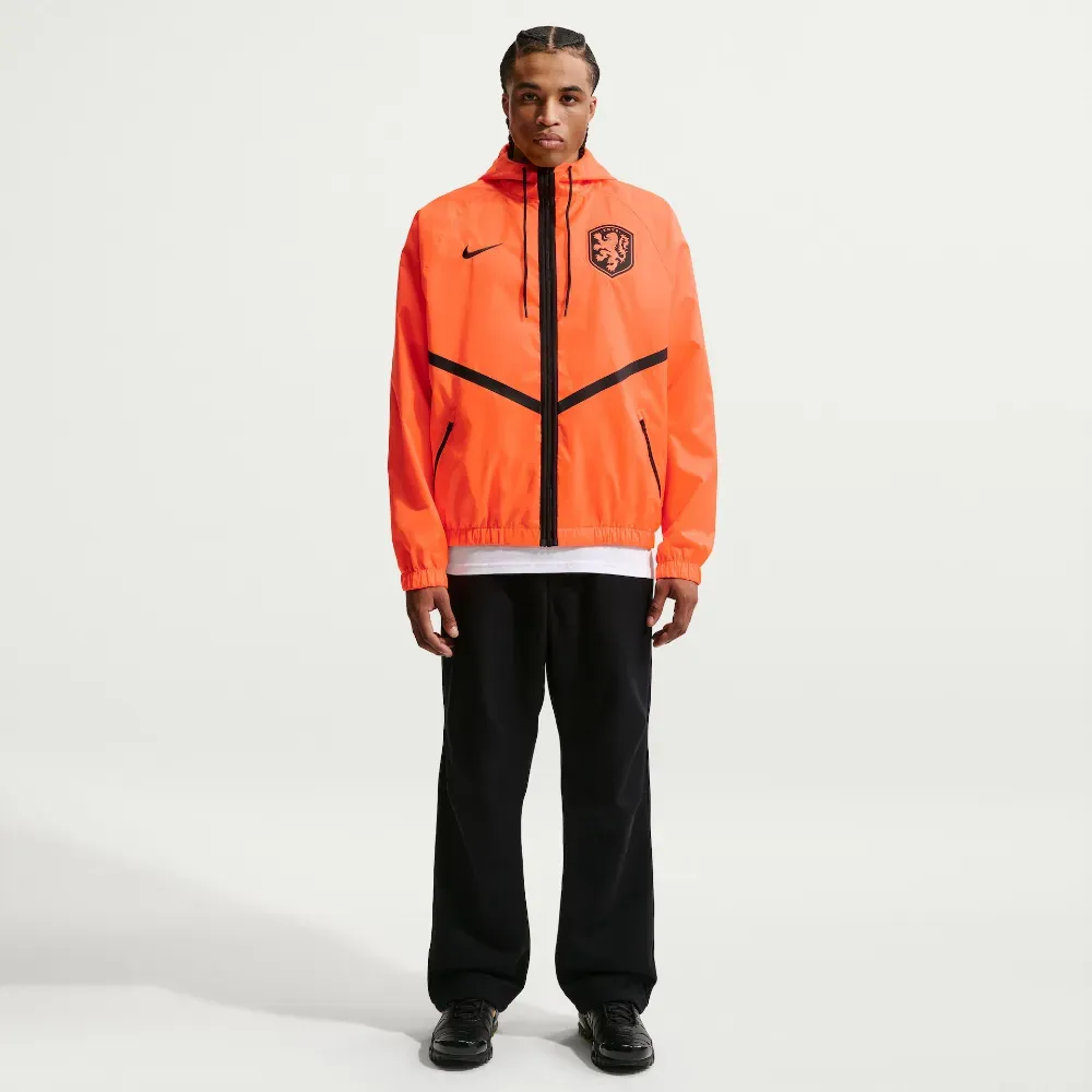Jaqueta Nike Netherlands Dri-FIT Knit Hino Orange - Droper