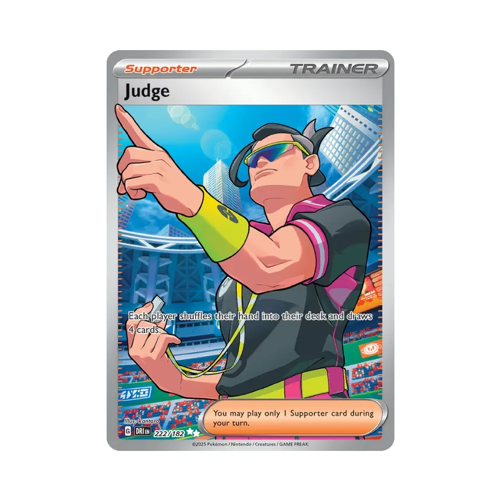 Juíz (222/182) Rivais Predestinados Pokémon TCG - Droper