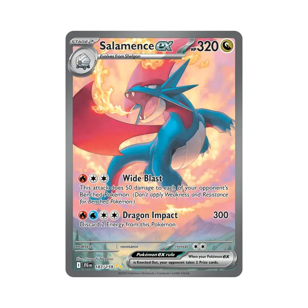 Salamence ex (187/159) Amigos de Jornada Pokémon TCG - Droper