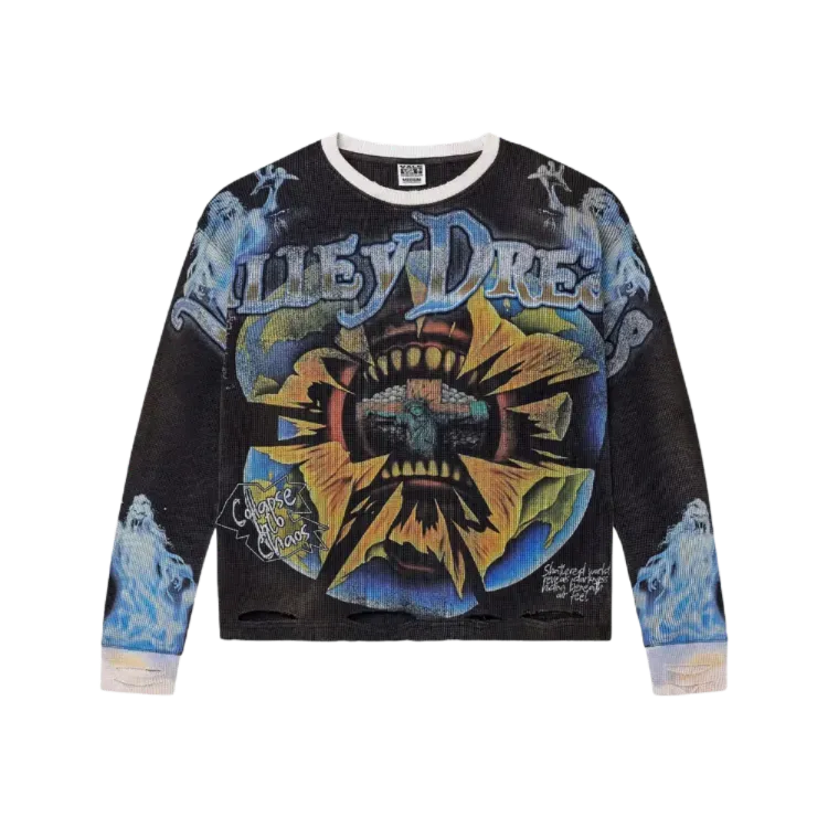 Moletom Vale Lives Forever Worldeater Thermal Black