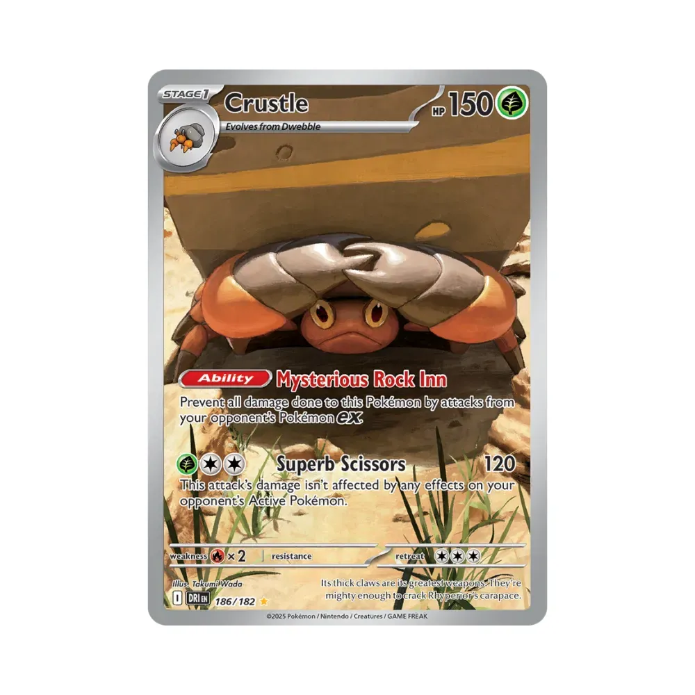 Crustle (186/182) Rivais Predestinados Pokémon TCG - Droper