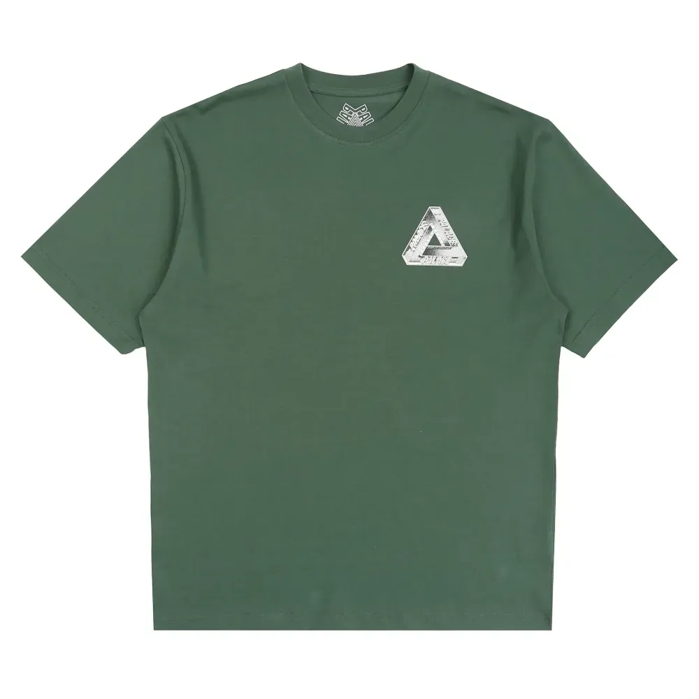 Camiseta Palace Tri Girders Racey Green - Droper