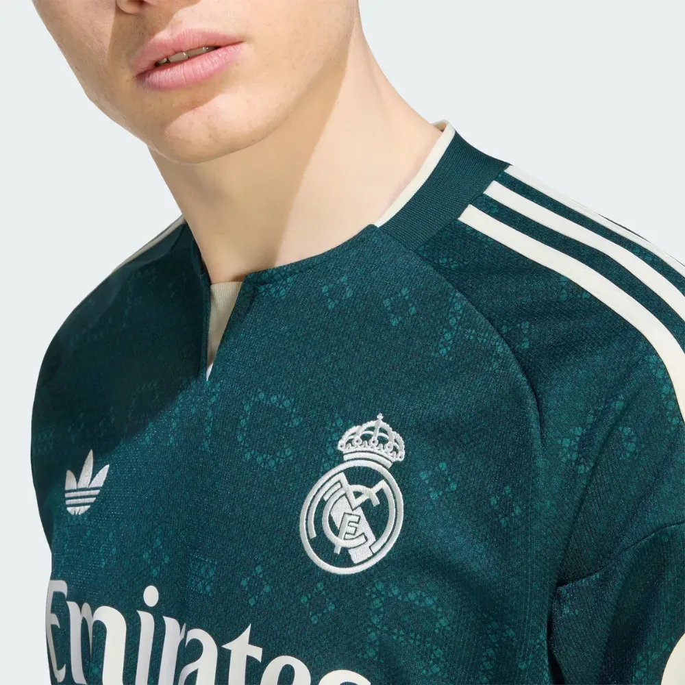 Camisa adidas II Manga Longa Real Madrid 26/27 Aurora Ivy - Droper