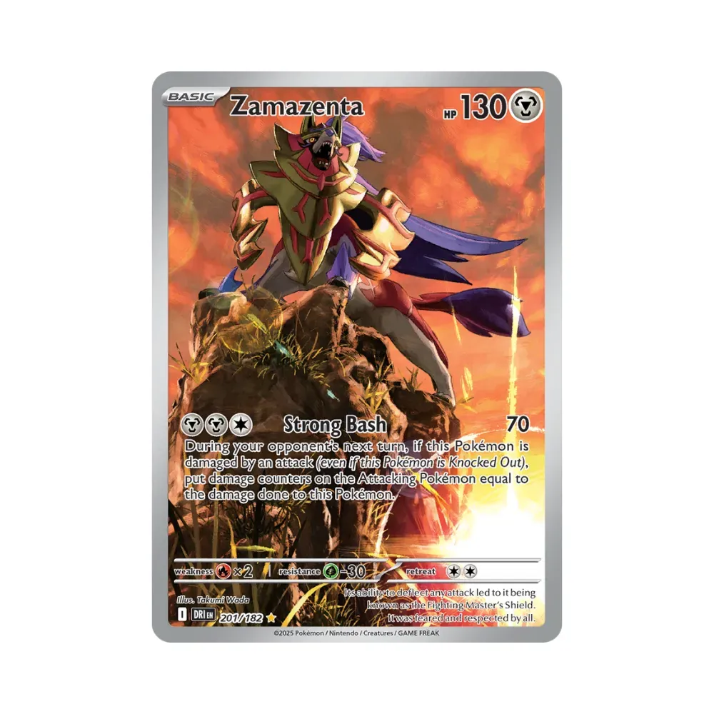 Zamazenta (201/182) Rivais Predestinados Pokémon TCG - Droper