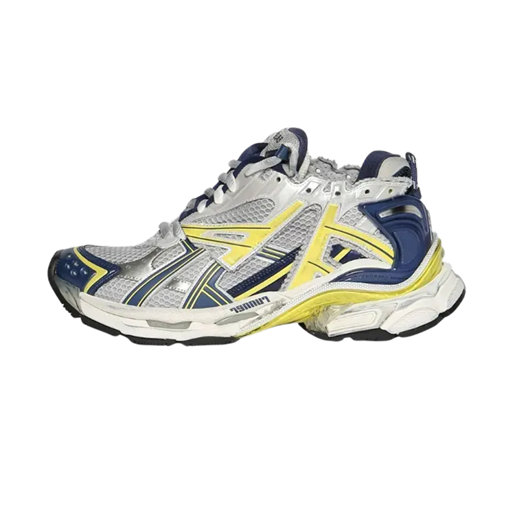 Balenciaga Runner White Blue Yellow Grey Black