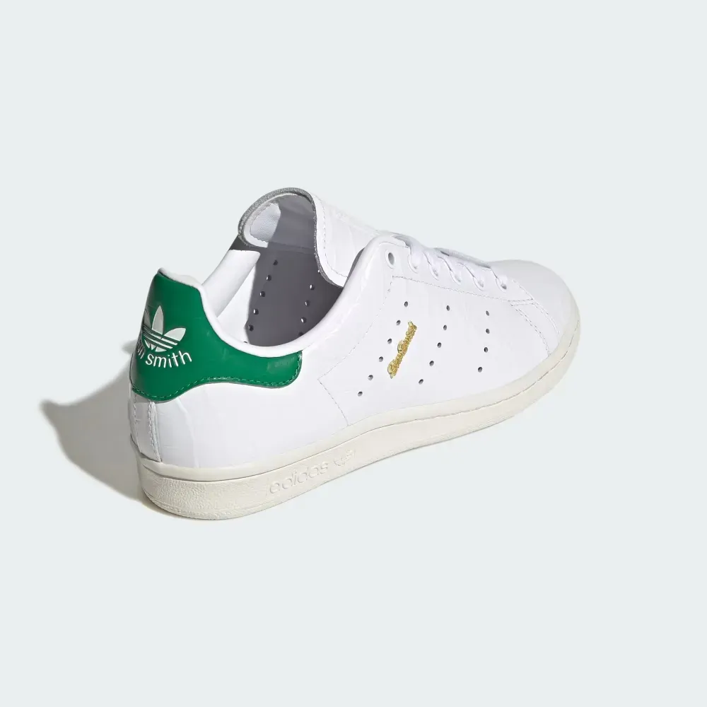 adidas Stan Smith 80s Croc Cloud White Green foto 4