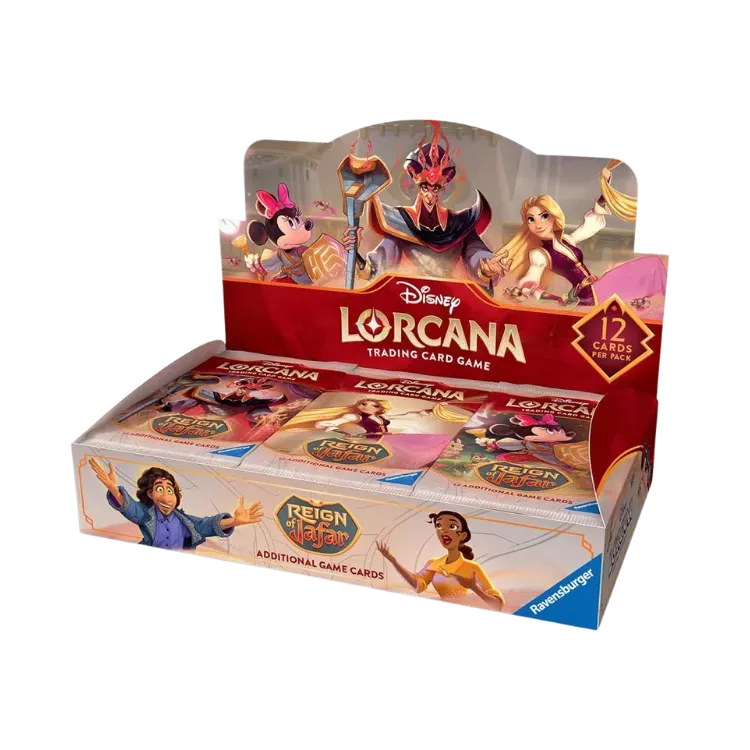 Caixa de Booster Reign of Jafar Disney Lorcana