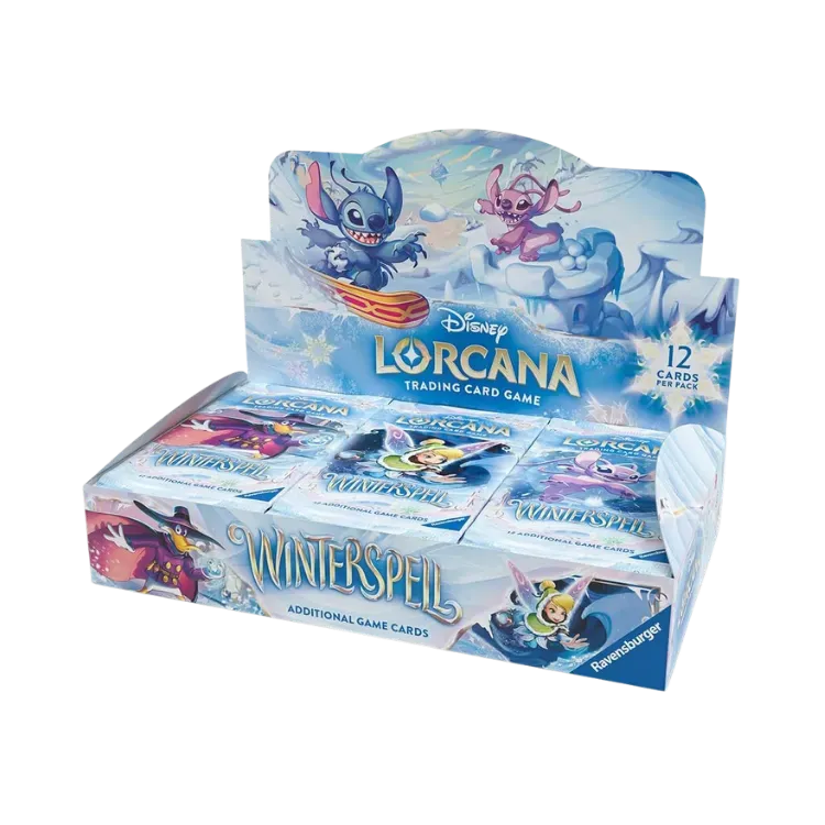 Caixa de Booster Winterspell Disney Lorcana