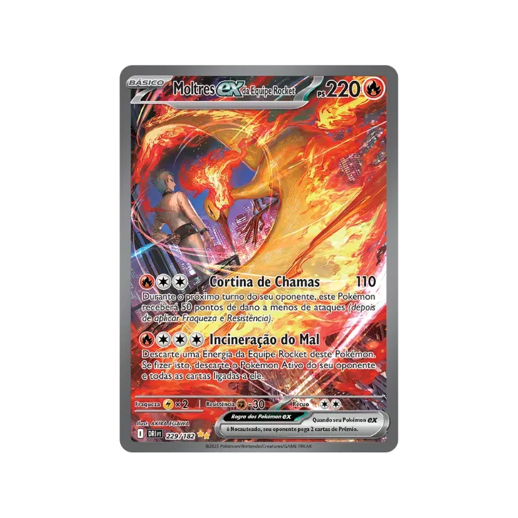 Nidoking ex da Equipe Rocket (216/182) Rivais Predestinados