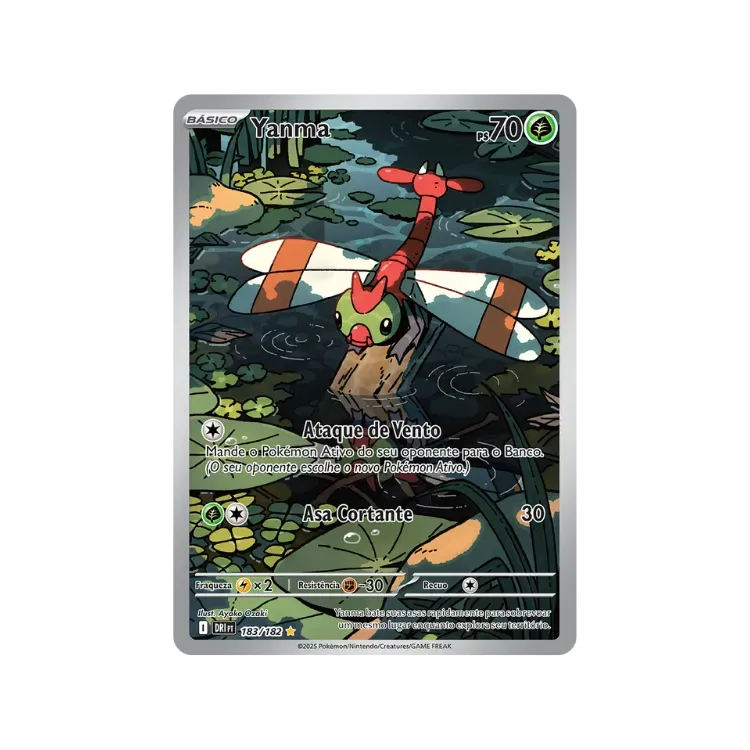 Yanma (183/182) Rivais Predestinados Pokémon TCG