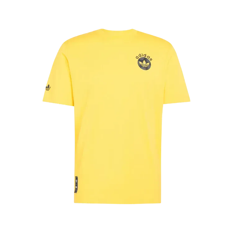 Camiseta adidas Estampada Archive Football Eqt Yellow