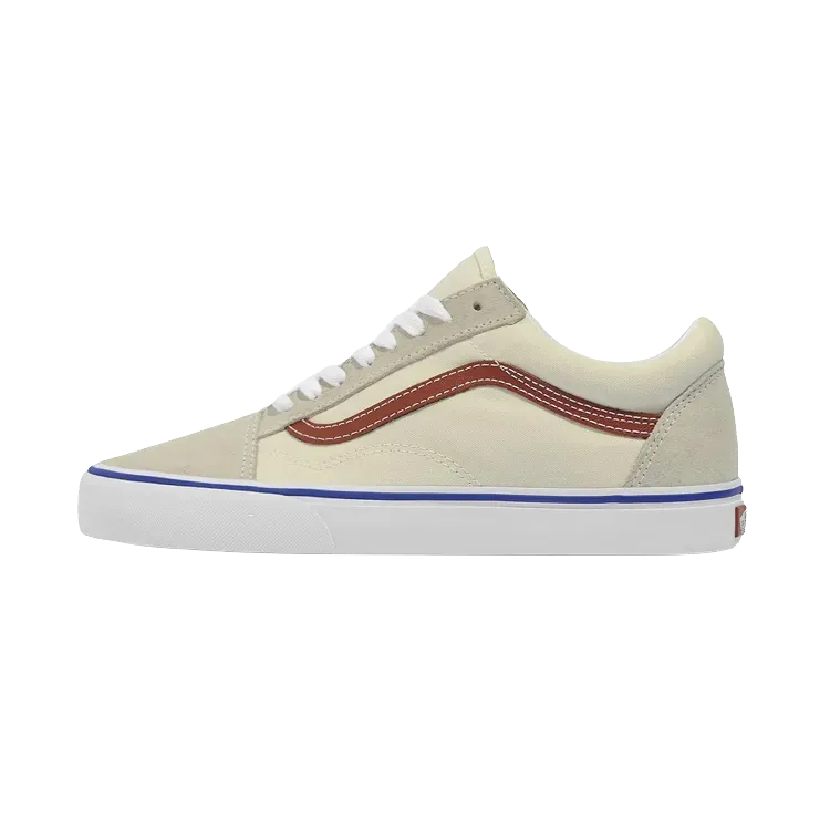 Vans Old Skool Tri-Tone Turtledove Brick Red