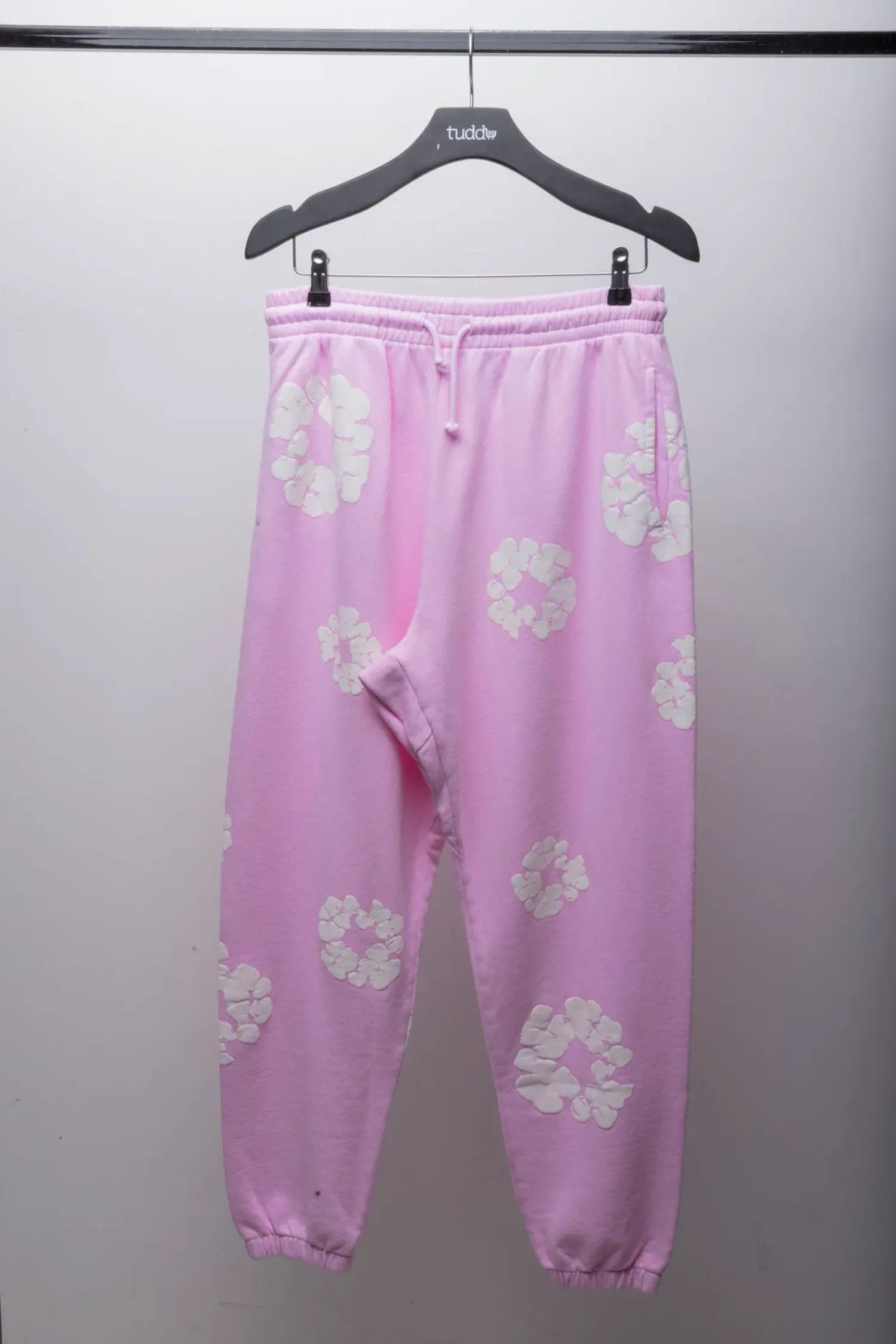 Calça Denim Tears The Cotton Wreath Powder Pink — P, Novo