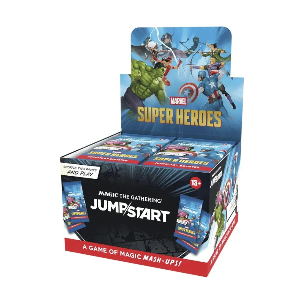 Caixa de Booster Marvel Super Heroes Jumpstart Magic: The