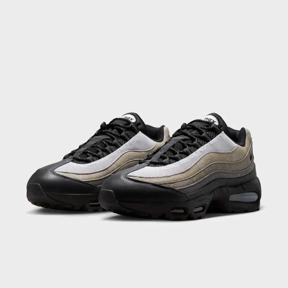 Nike Air Max 95 Big Bubble Pearl Grey Light Charcoal - Droper