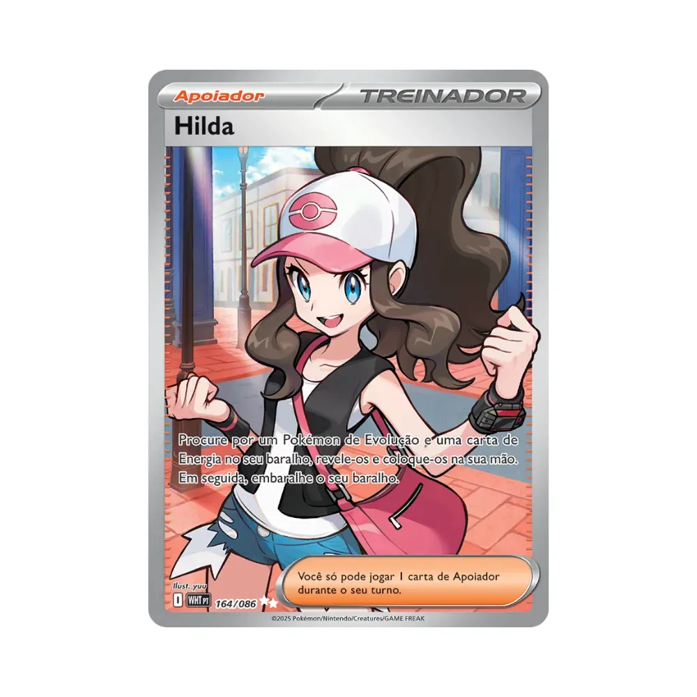 Hilda (164/86) Fogo Branco Pokémon TCG - Droper