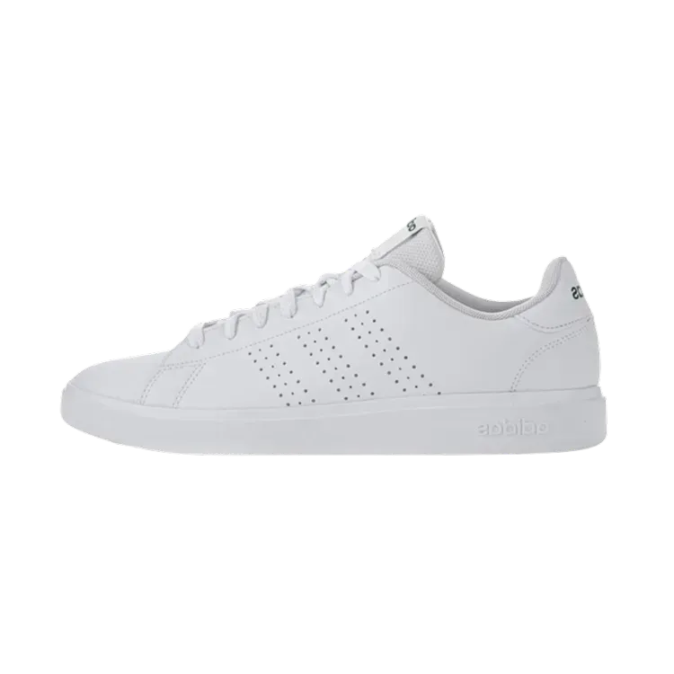 adidas Advantage Base 2.0 Cloud White Collegiate Green
