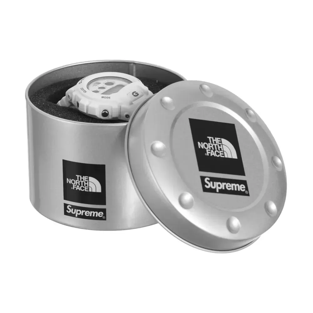 The North Face x Supreme Relógio G-Shock White - Droper