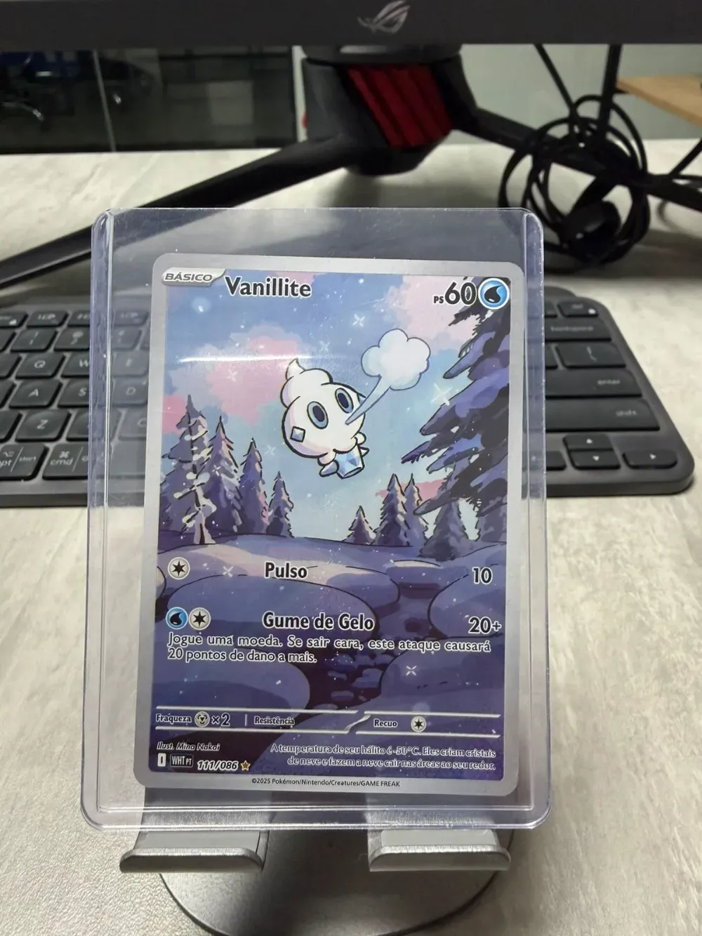 Vanillite (111/86) Fogo Branco Pokémon TCG