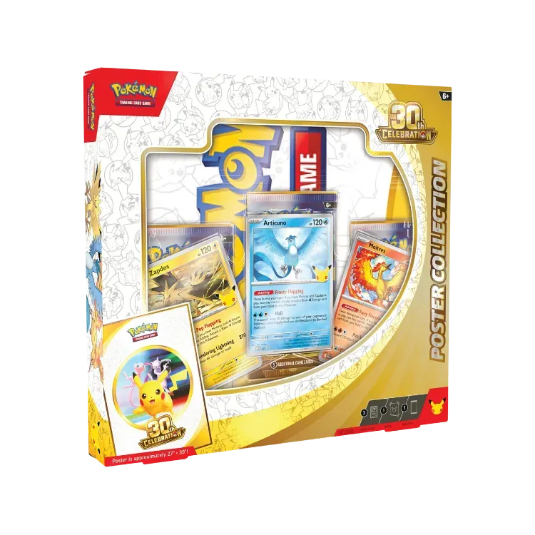 Box Coleção Celebração de 30 Anos (Greninja ex) Pokémon TCG PT-BR