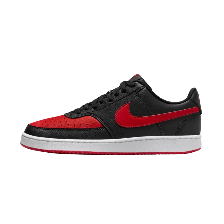 Nike Court Vision Low Black University Red