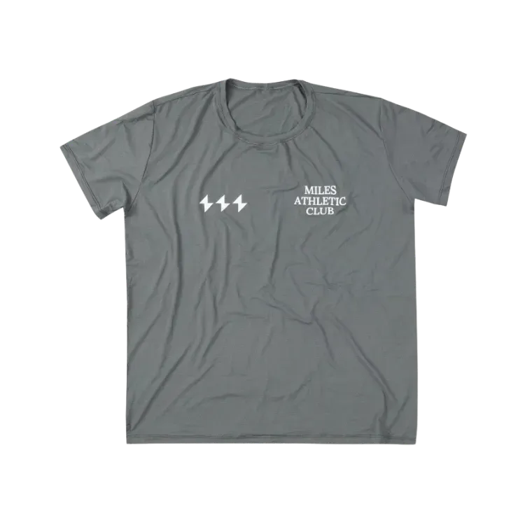 Camiseta Miles Athletic Club Running Ends Gray