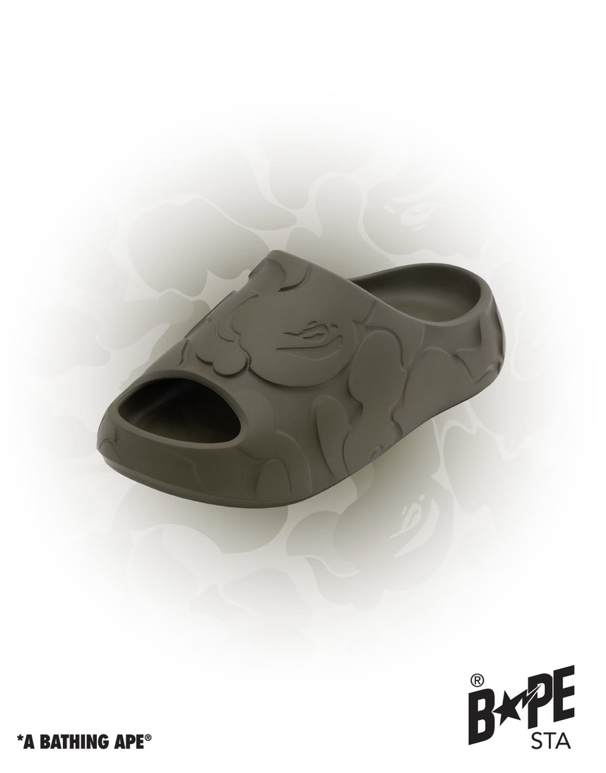A BATHING APE サンダル bape slide BAPE anuncia a segunda onda do BAPE SLIDE com foco no conforto e