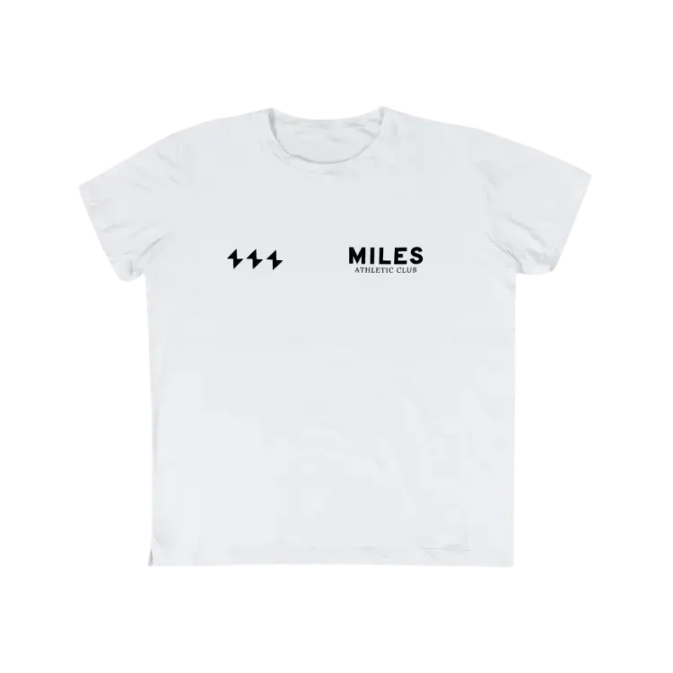 Camiseta Miles Athletic Club Running AC White