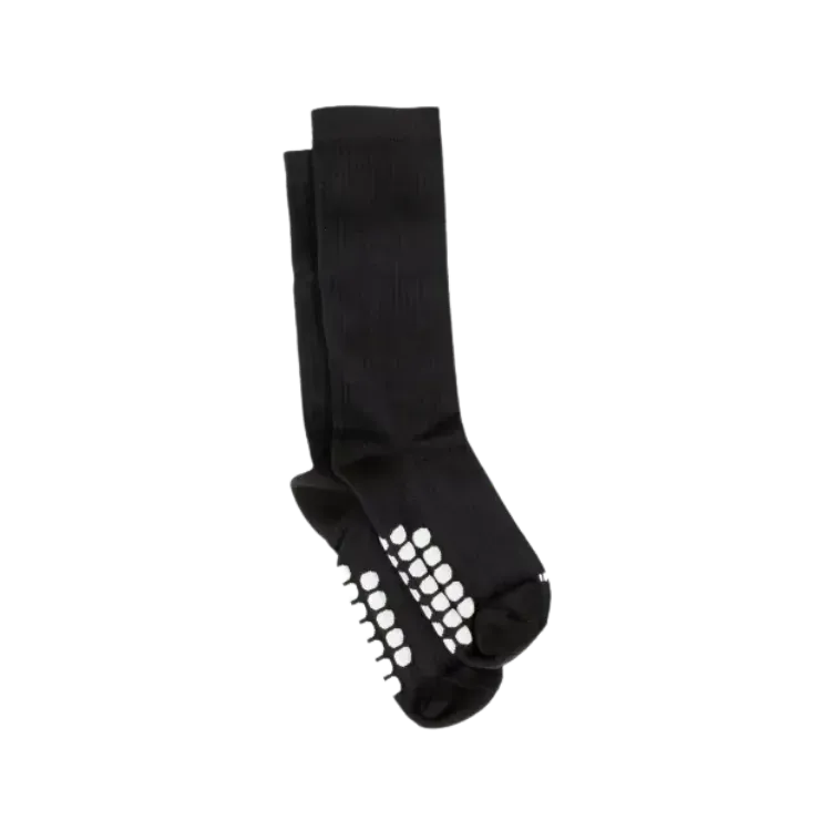 Meia Miles Athletic Club Running Socks Black