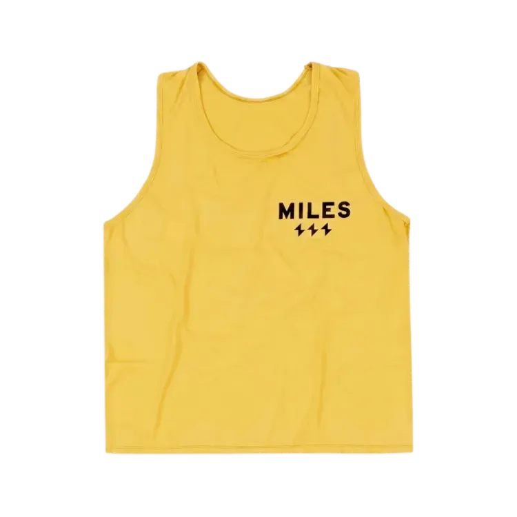 Regata Miles Athletic Club Running Tank Yellow Dense