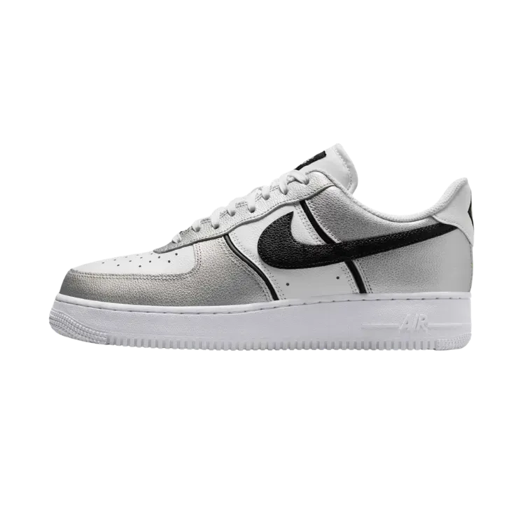Nike Air Force 1 Low '07 LV8 Metallic Silver White Black