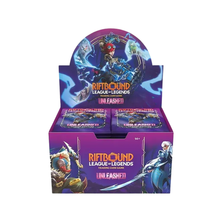 Caixa de Booster Unleashed Riftbound League Of Legends TCG